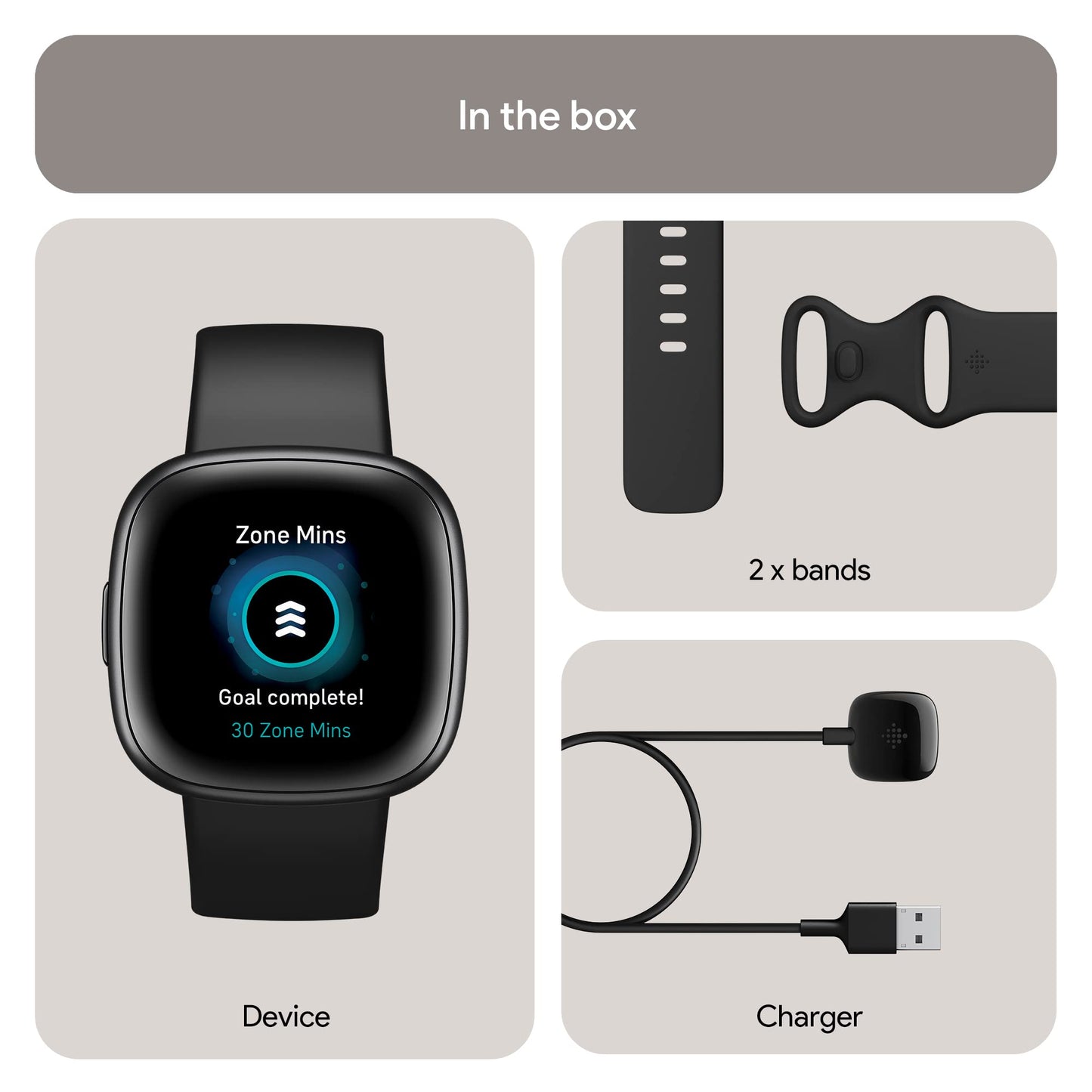Fitness Smart Watch with GPS and Heart Rate Tracking