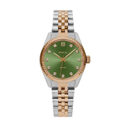 Diamond Quartz Watch with Sapphire Crystal Glass