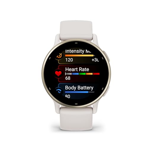 AMOLED GPS Smart Watch with Health and Fitness Tracking