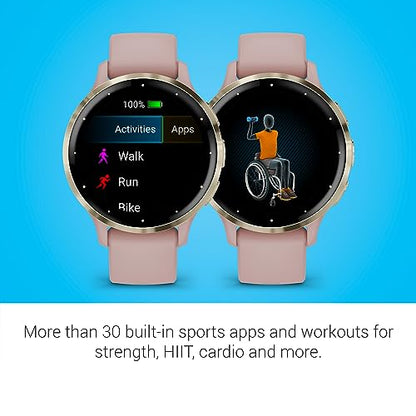 AMOLED Smart Watch with GPS and Health Tracking
