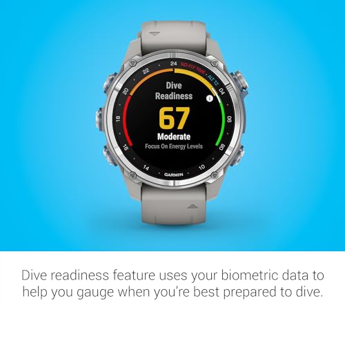 Men's AMOLED GPS Dive Computer Watch 200M