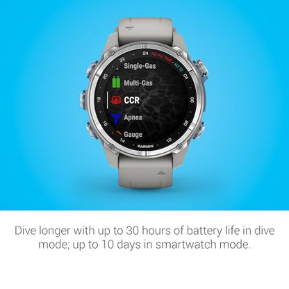 Men's AMOLED GPS Dive Computer Watch 200M