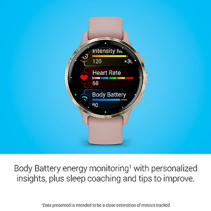 AMOLED Smart Watch with GPS and Health Tracking