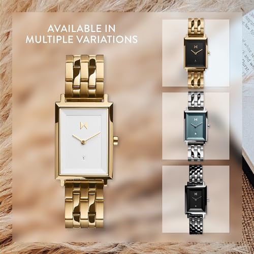 Women's Minimalist Square Watch with Interchangeable Strap