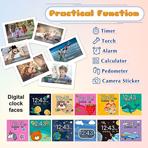 Kids Smart Watch with Games Camera and Music