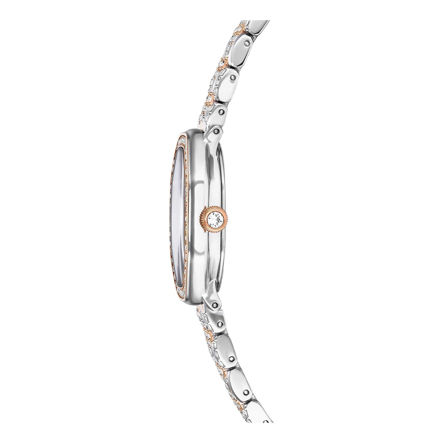Women's Rose Gold Octagon Bracelet Watch