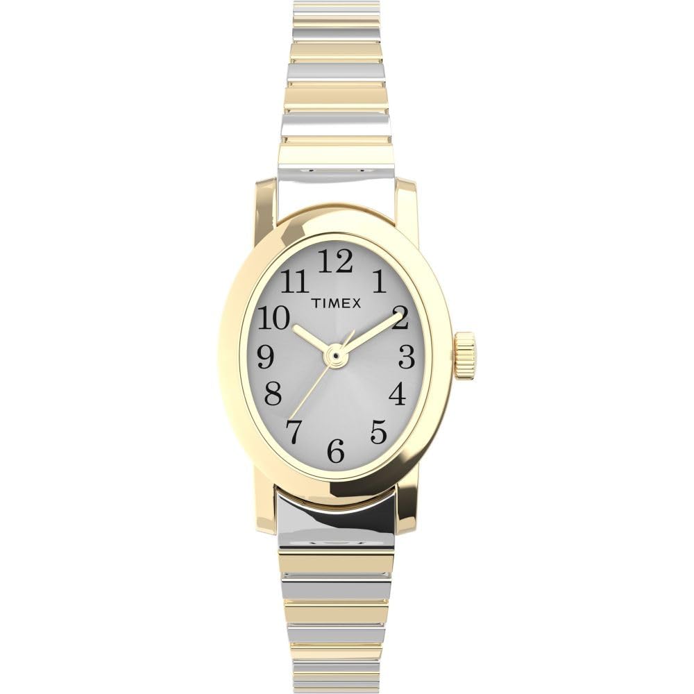 Women's Pearl Dial Watch with Gold Tone Case