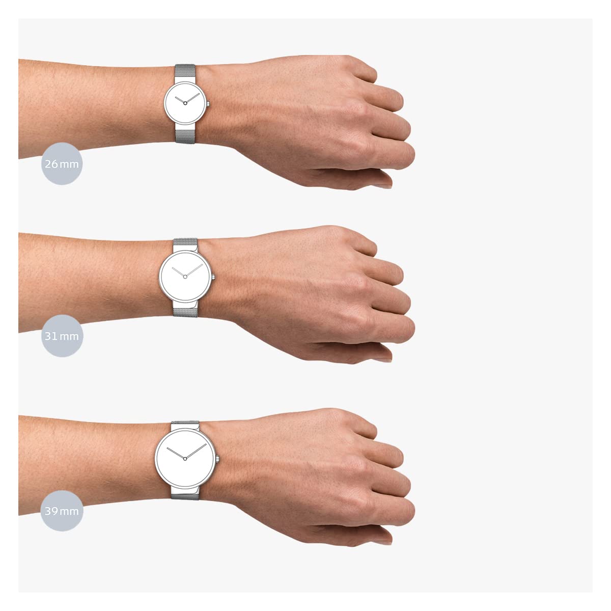 Women's Quartz Watch with Sapphire Crystal Glass