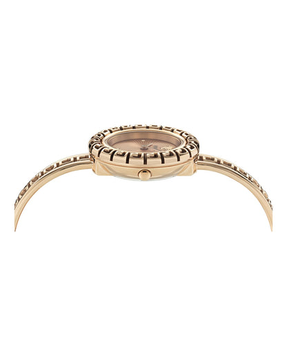 Women's Rose Gold Bracelet Watch with Luxury Design