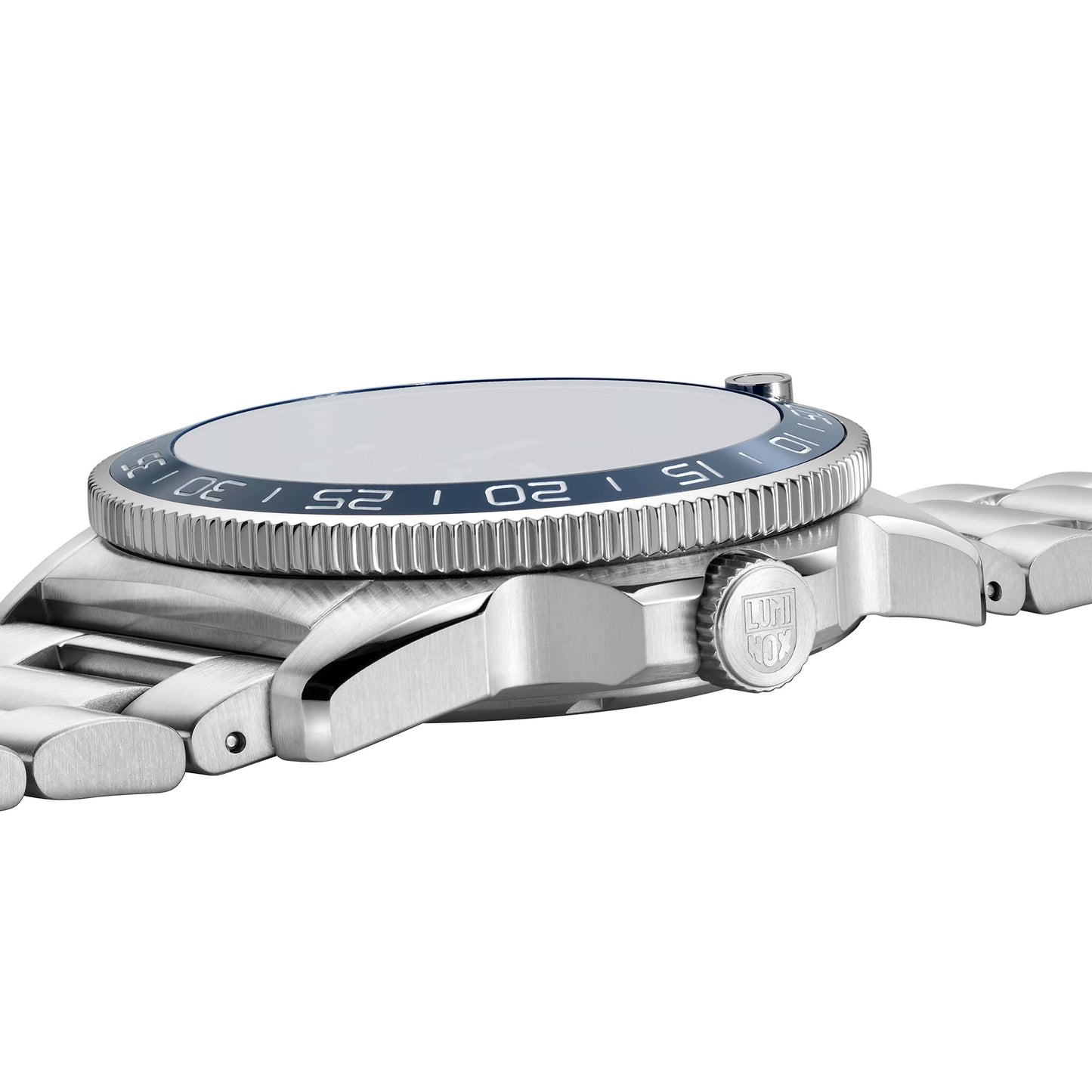 Men's 42mm Automatic Blue Diver Watch