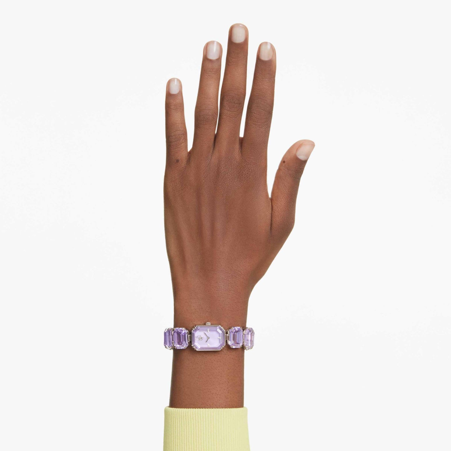 Women's Octagon Bracelet Crystal Dress Watch