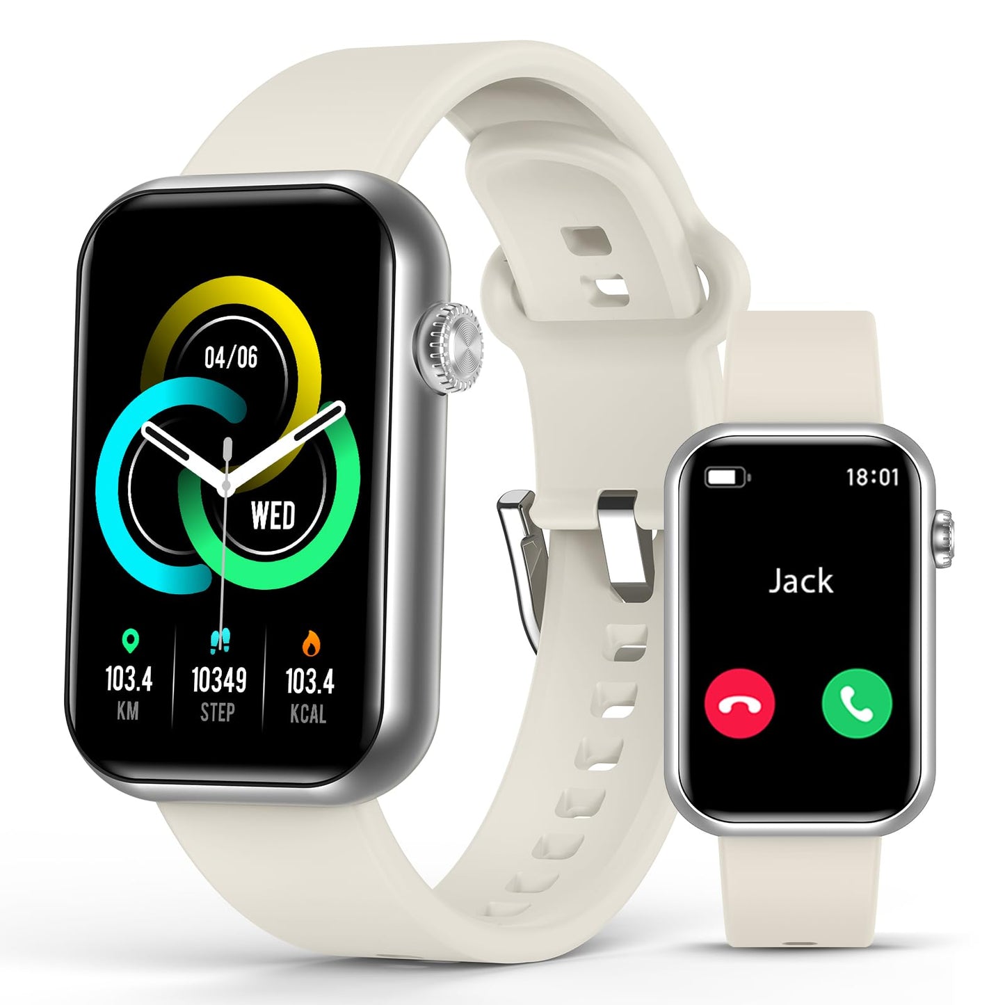 SOUYIE Smart Watch Fitness Tracker (Answer/Make Call)
