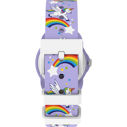 Kids Time Learning Watch with Purple Strap