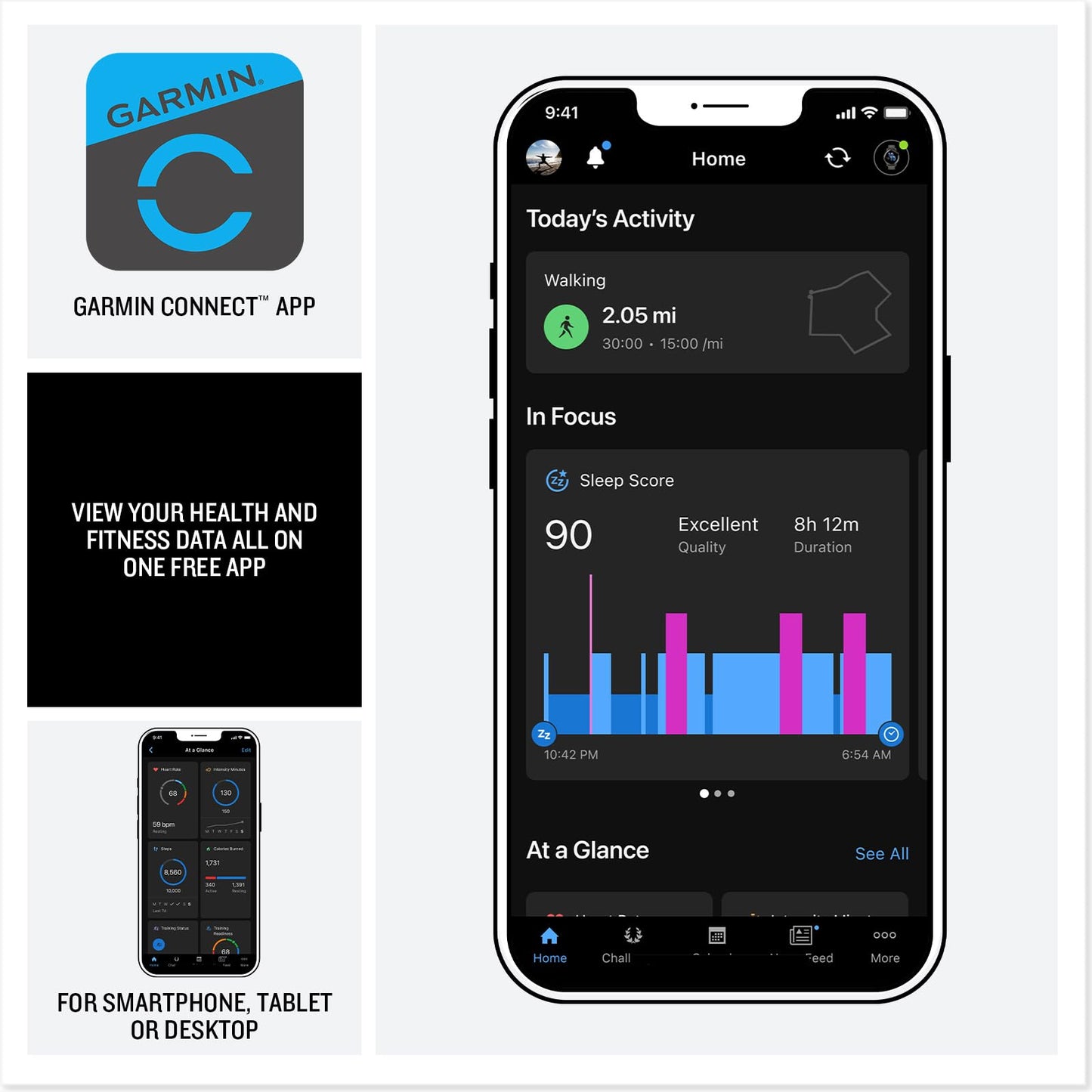 Fitness Smart Watch with AMOLED Display and GPS