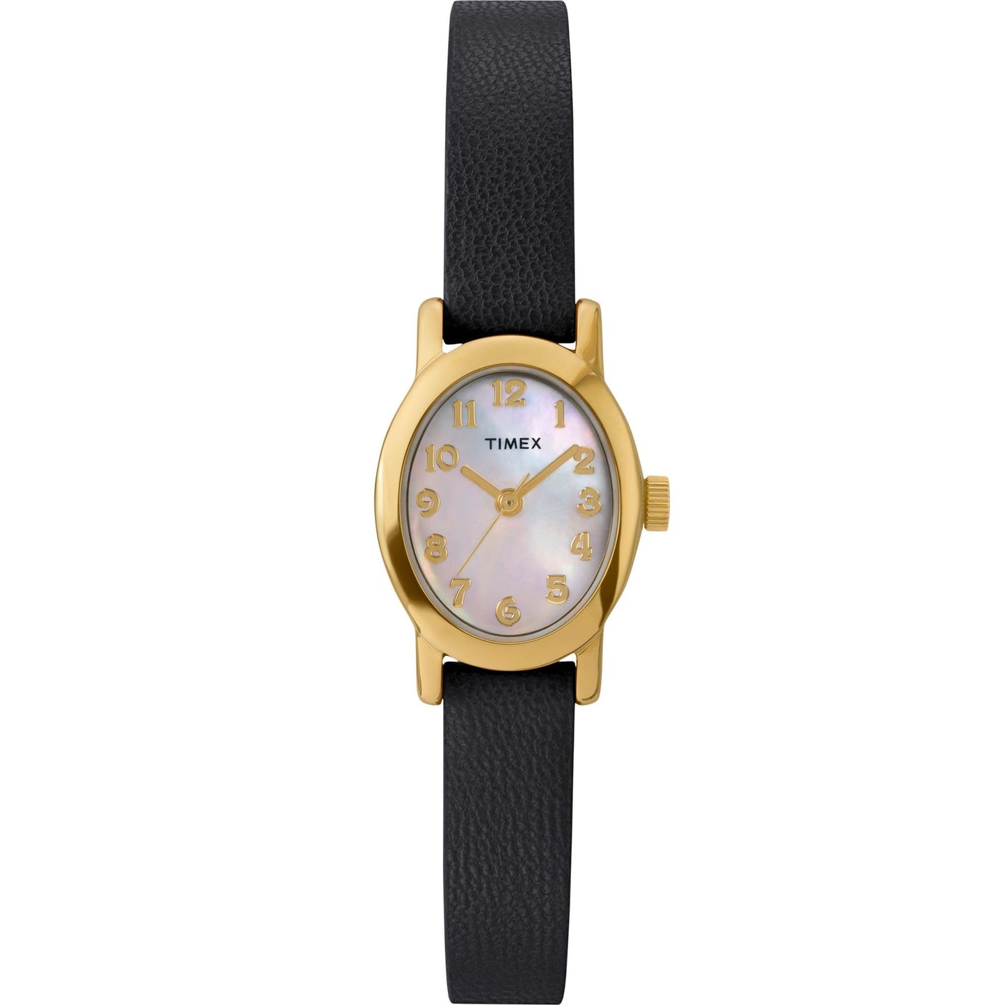 Women's Pearl Dial Watch with Gold Tone Case