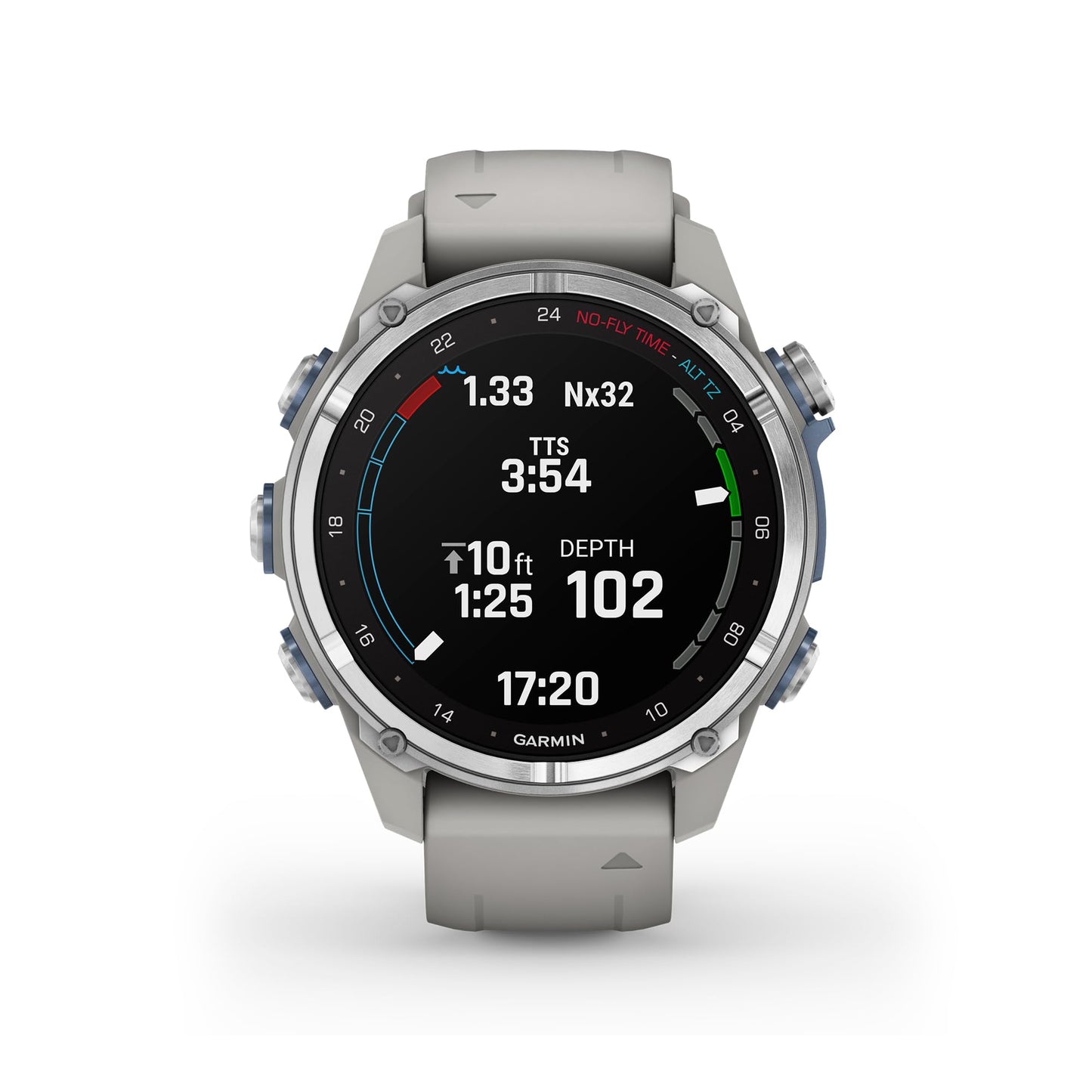 Men's AMOLED GPS Dive Computer Watch 200M