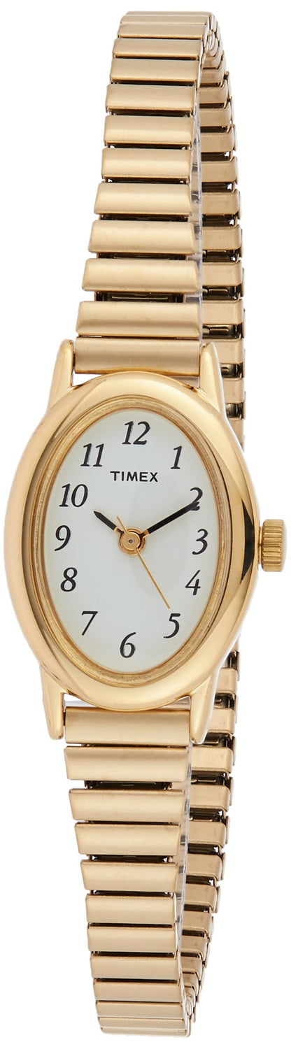 Women's Pearl Dial Watch with Gold Tone Case