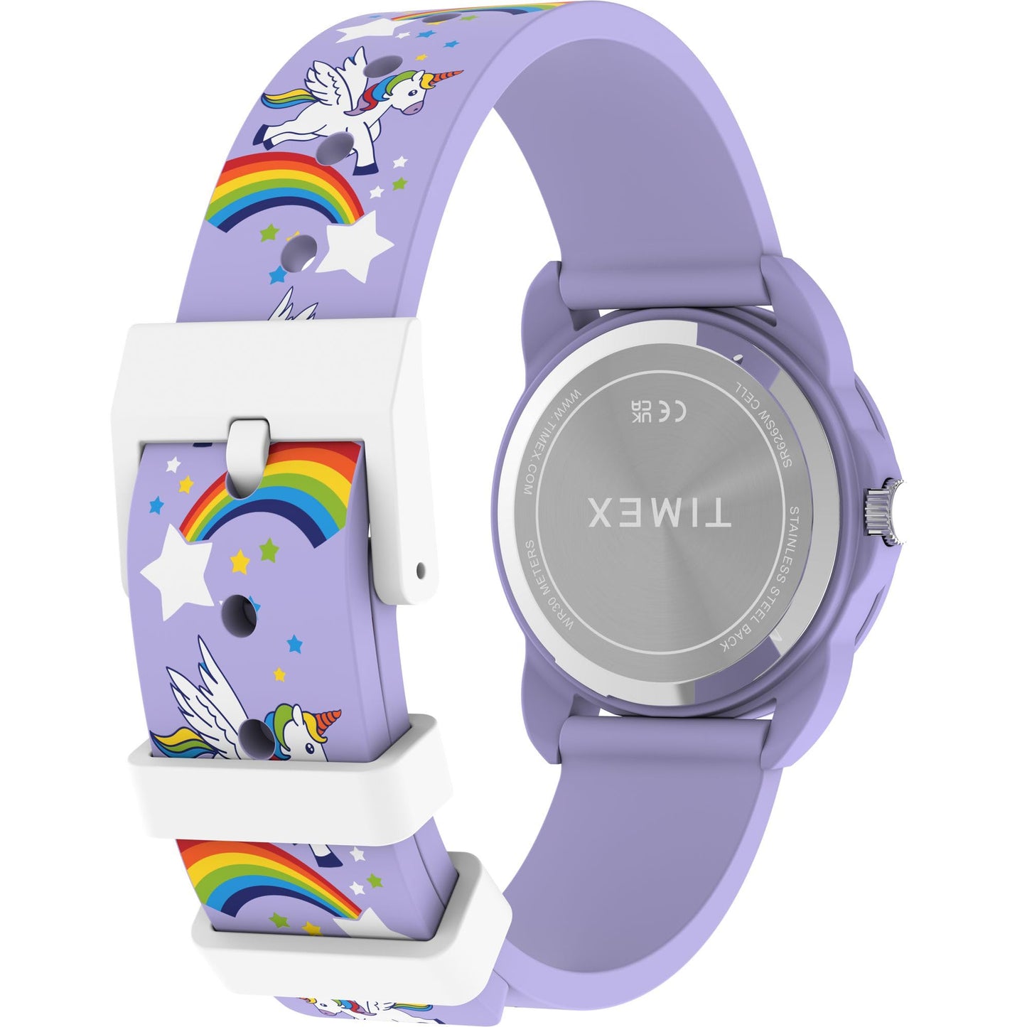 Kids Time Learning Watch with Purple Strap