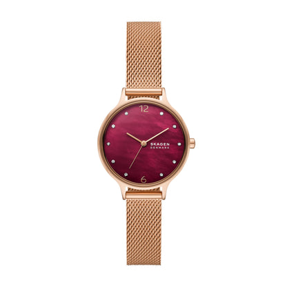 Skagen Anita Lille Minimalist Stainless Steel Watch for Women