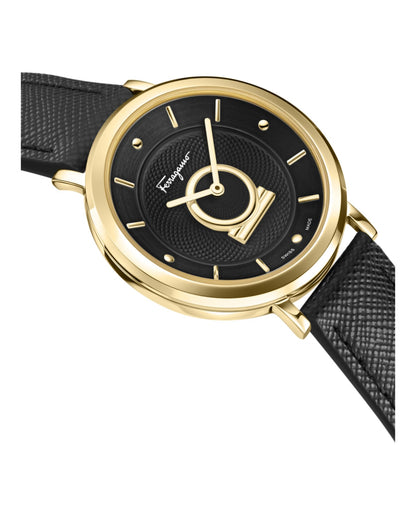 Women's Leather Strap Watch with Classic Design