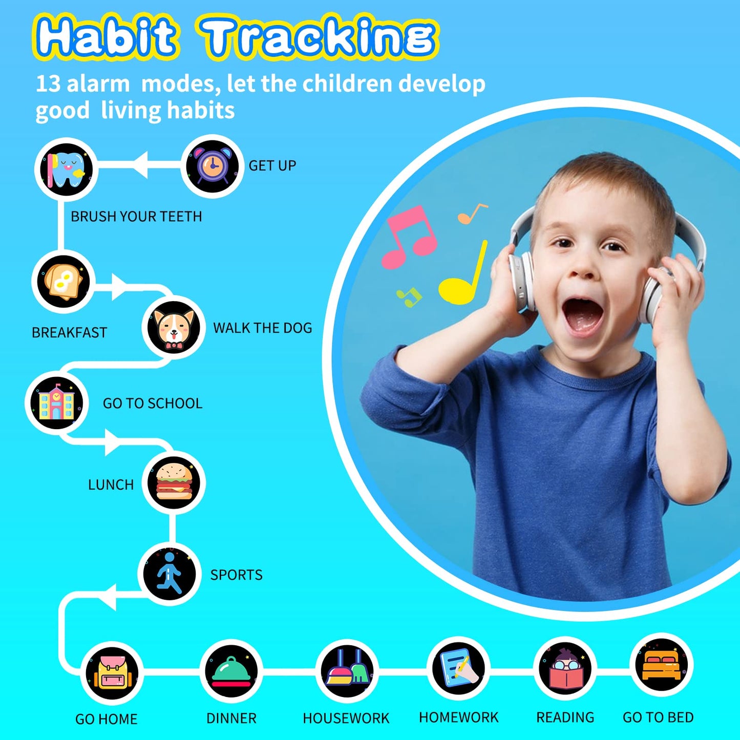 Kids Educational Smart Watch with Games and Activities