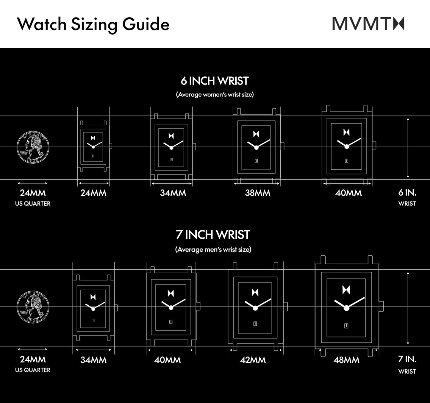Women's Minimalist Square Watch with Interchangeable Strap