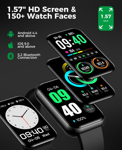 SOUYIE Smart Watch Fitness Tracker (Answer/Make Call)