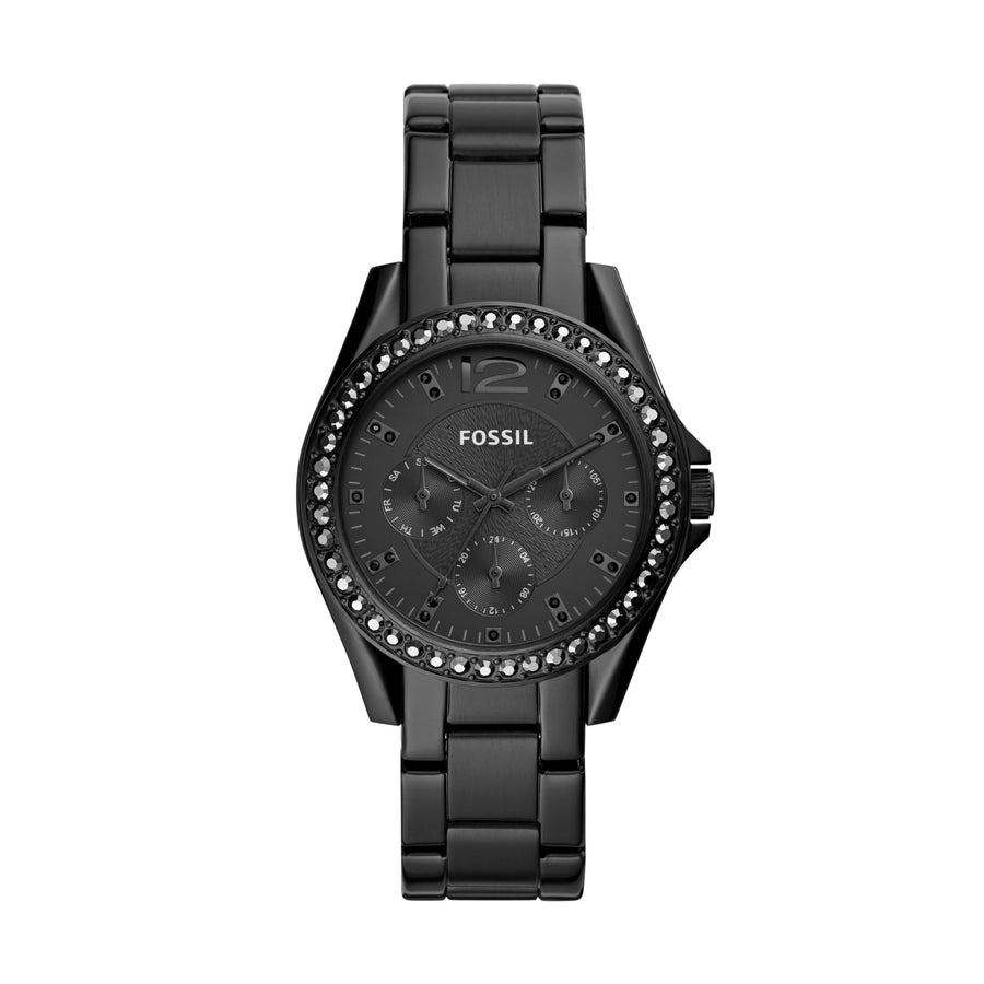 Women's Multifunction Quartz Watch with Stainless Steel Bracelet
