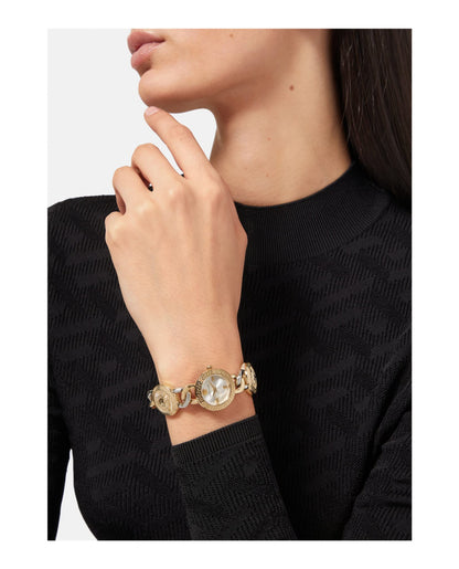 Women's Stud Detail Luxury Quartz Watch