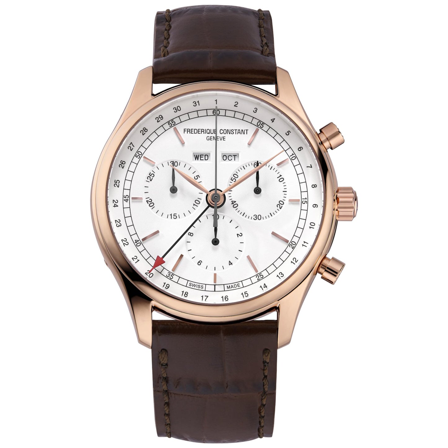 Men's Swiss Quartz Moonphase Chronograph Watch