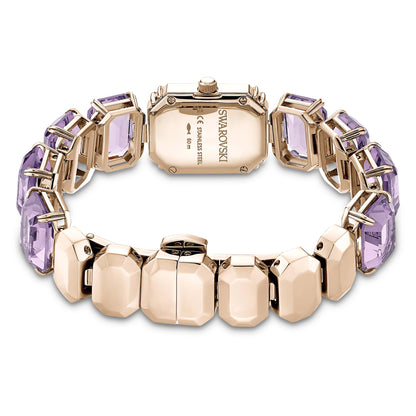 Women's Octagon Bracelet Crystal Dress Watch