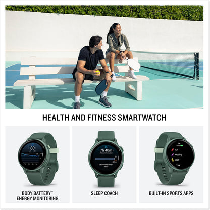 Fitness Smart Watch with AMOLED Display and GPS