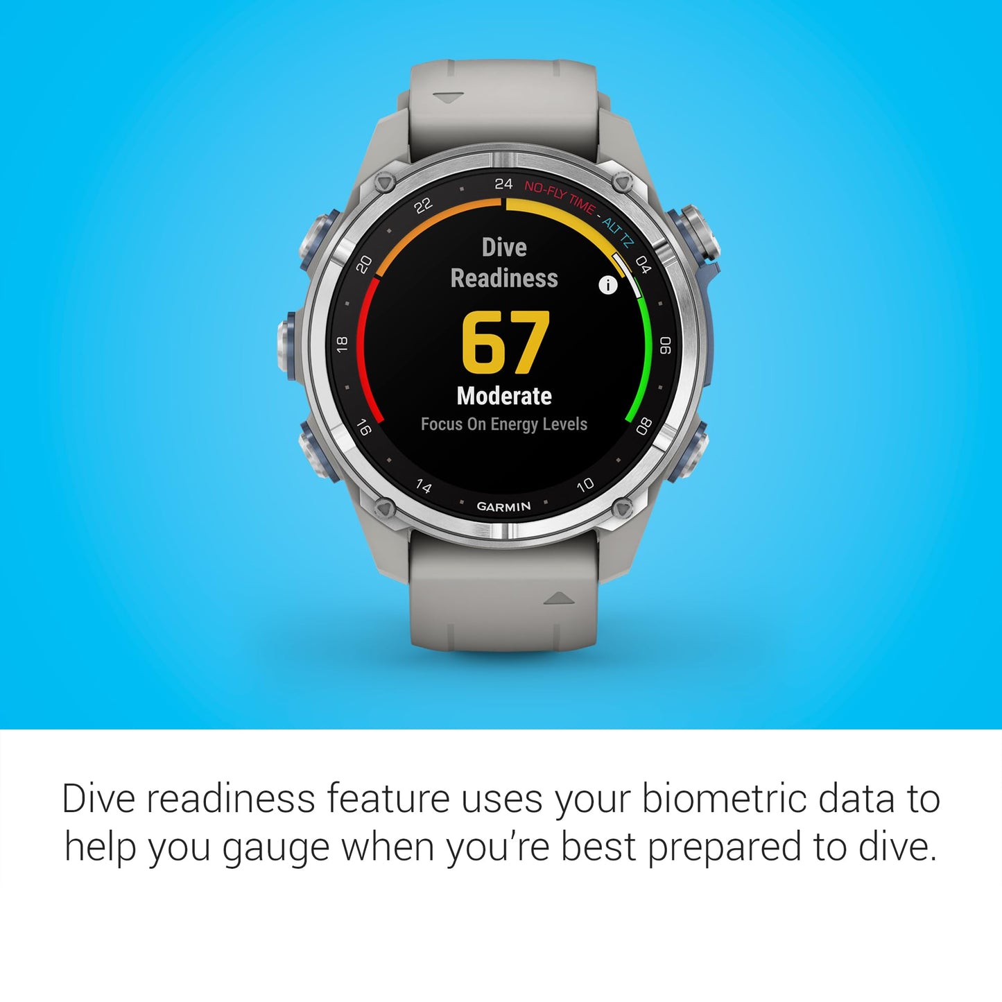Men's AMOLED GPS Dive Computer Watch 200M
