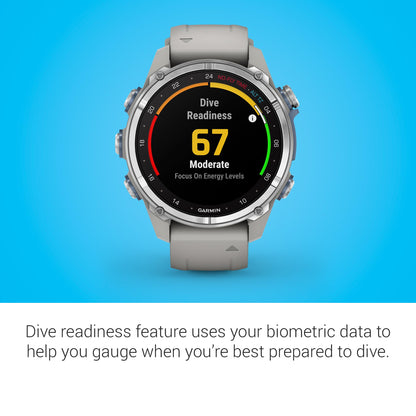 Men's AMOLED GPS Dive Computer Watch 200M