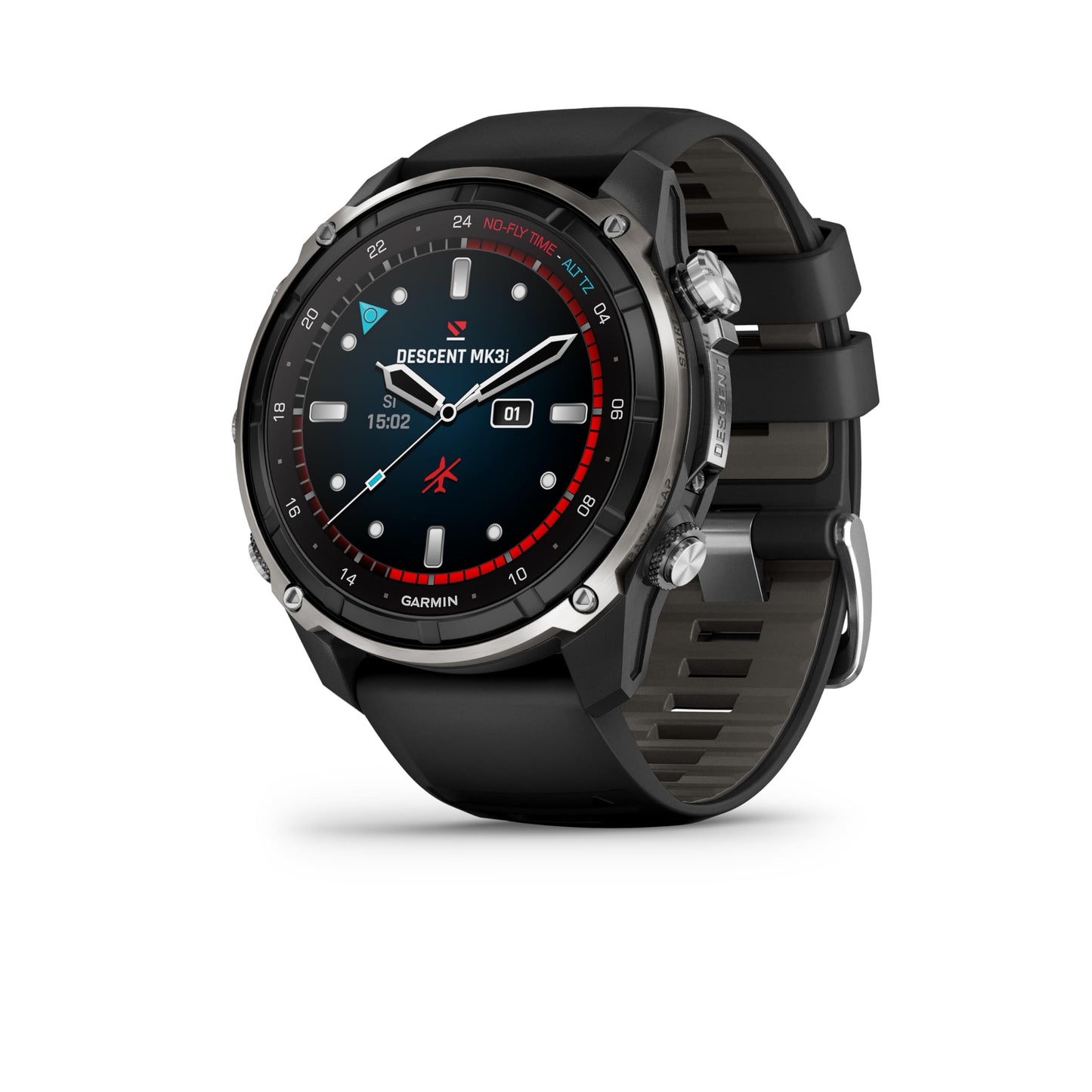 Men's AMOLED GPS Dive Computer Watch 200M