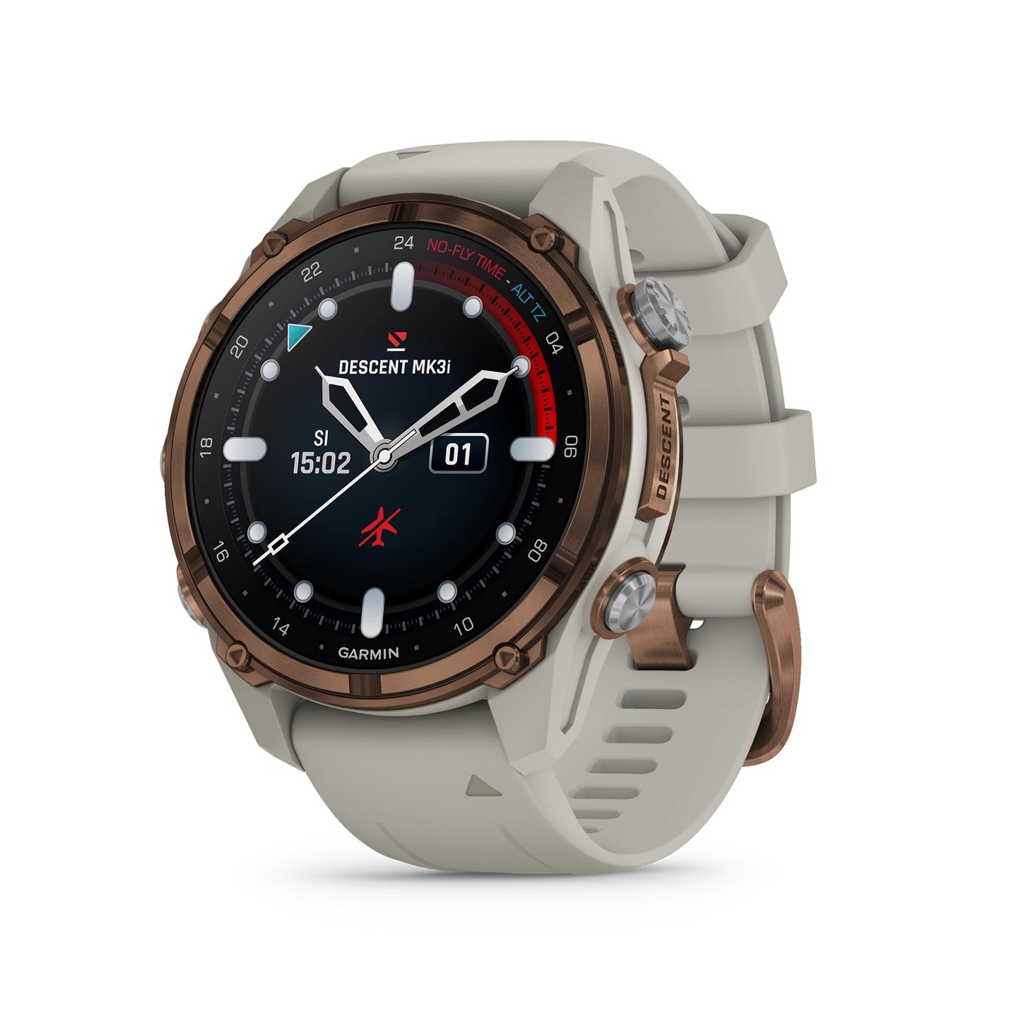 Men's AMOLED GPS Dive Computer Watch 200M
