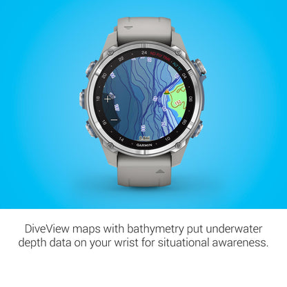 Men's AMOLED GPS Dive Computer Watch 200M