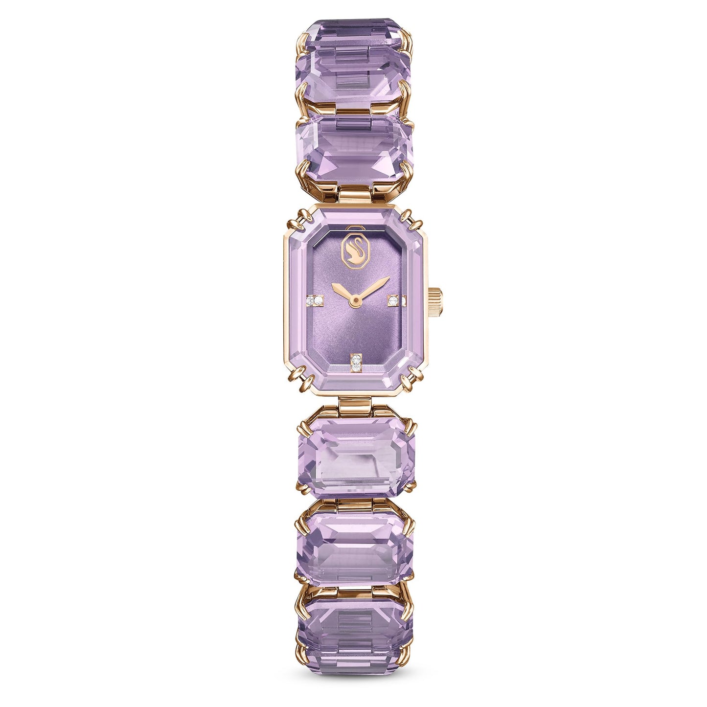 Women's Octagon Bracelet Crystal Dress Watch