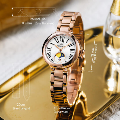 Women's Quartz Watch with Sapphire Crystal Dial