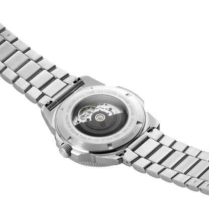 Men's 42mm Automatic Blue Diver Watch
