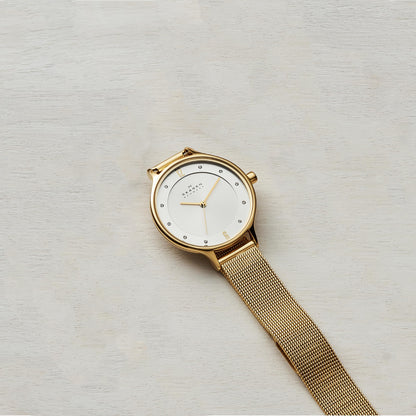Skagen Anita Lille Minimalist Stainless Steel Watch for Women