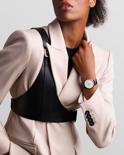Women's 36mm Classic Quartz Dress Watch